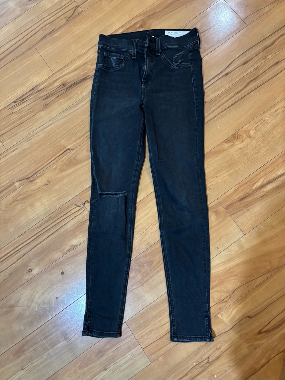 Black Women's Skinny Jeans - rag&bone